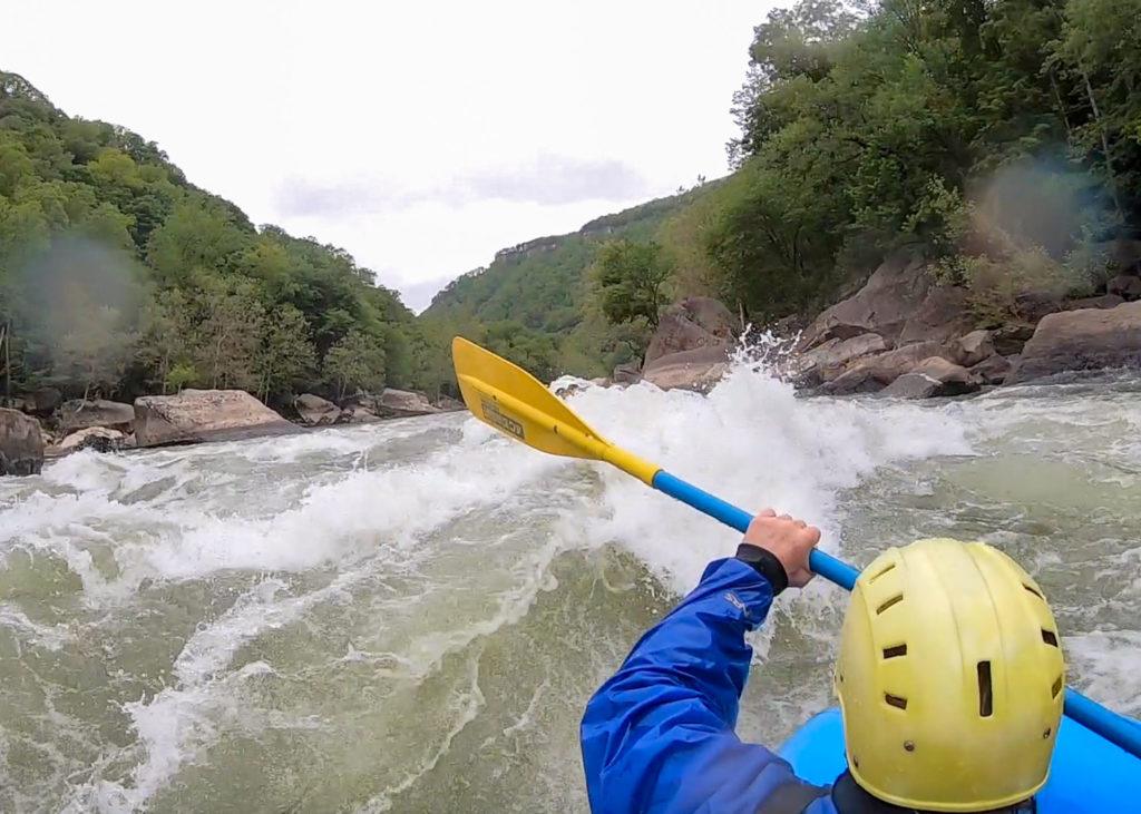 Whitewater rafting in West Virginia