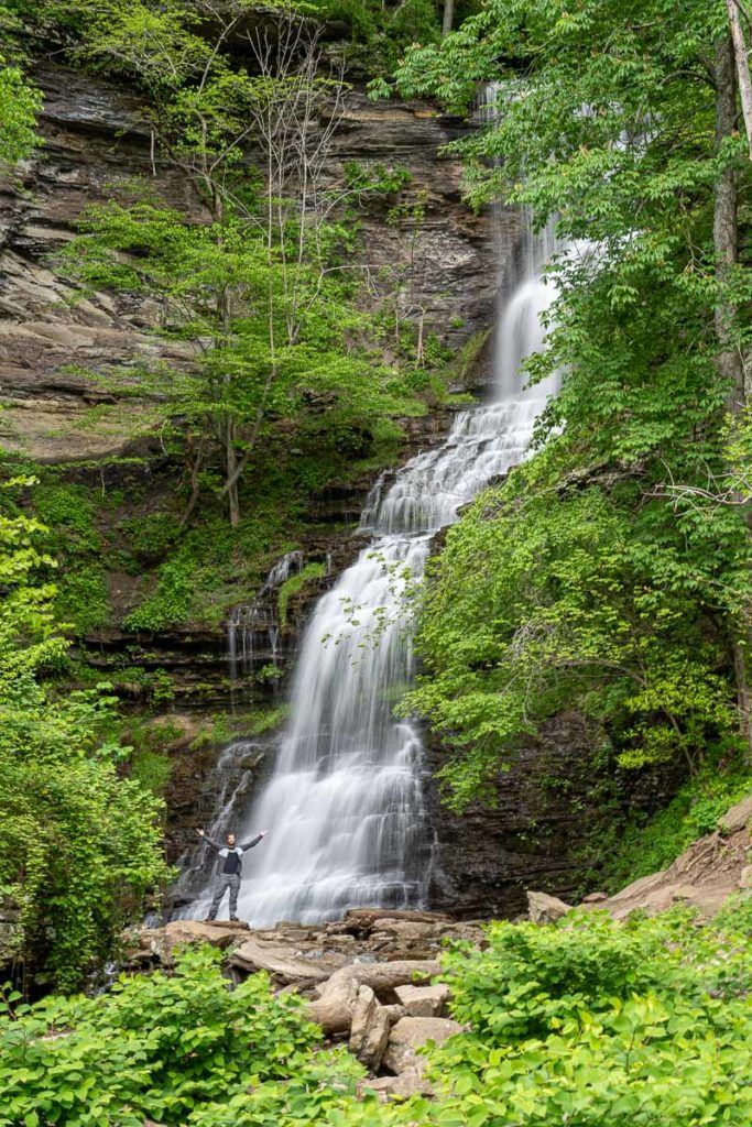 Cathedral Falls in West Virginia