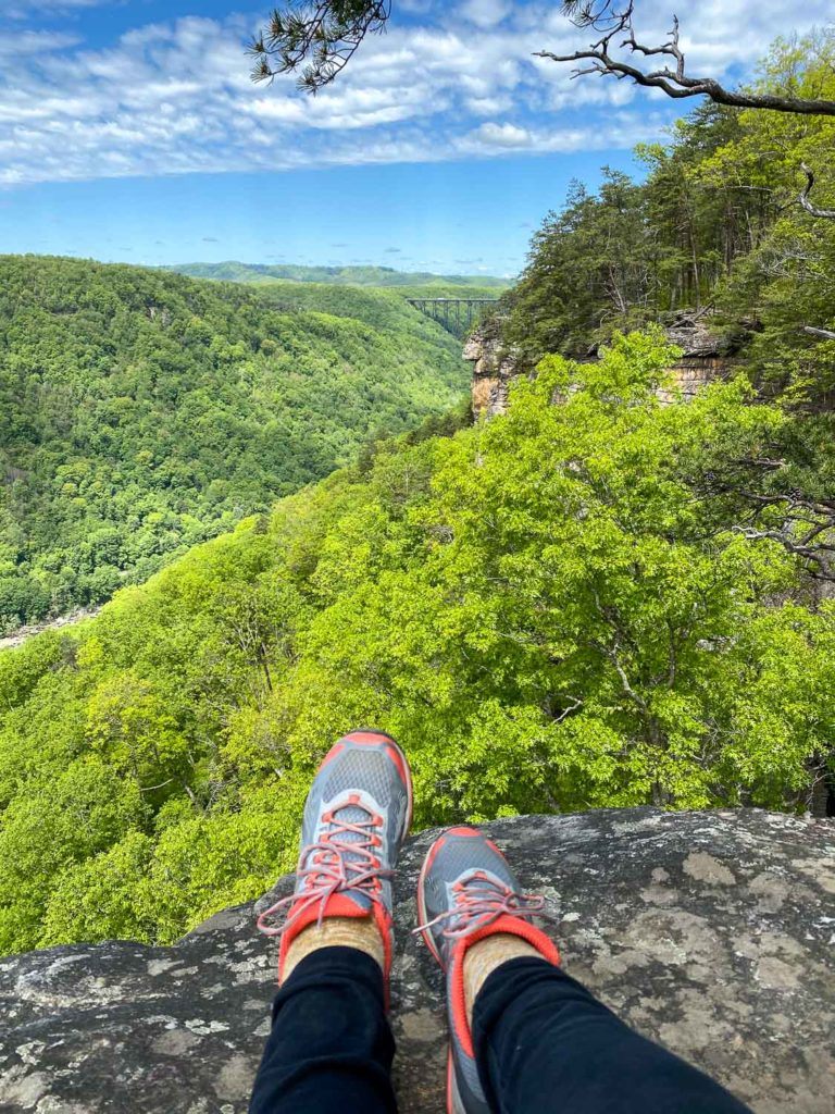 Hiking in the New River Gorge