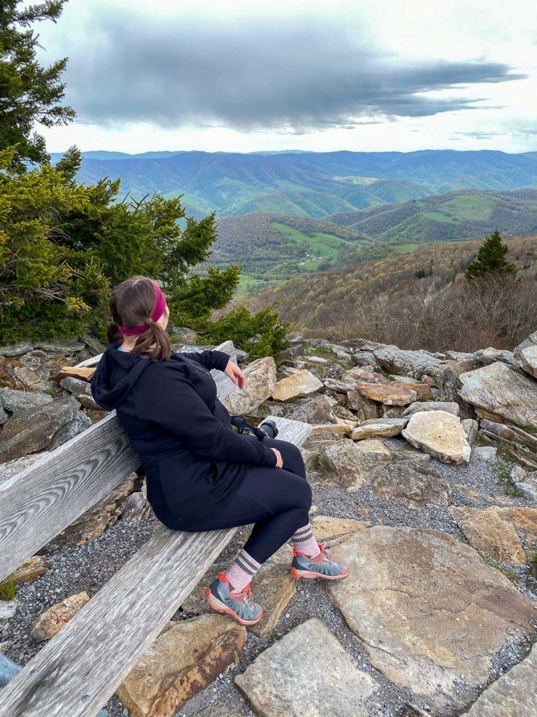 Amanda at Spruce Knob