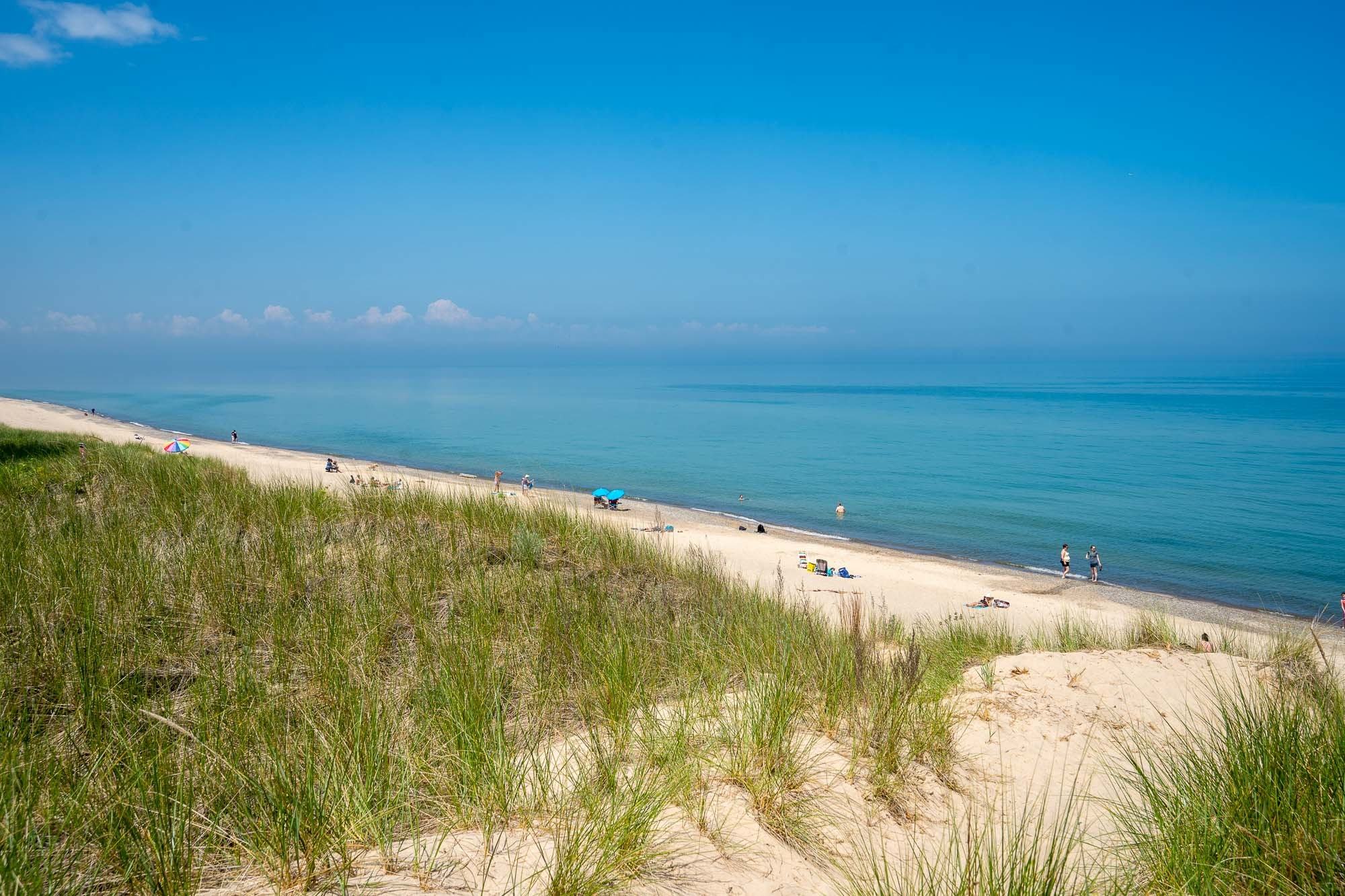 Indiana Dunes National Park beach