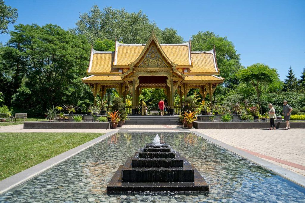 Thai pavilion at Olbrich Botanical Gardens