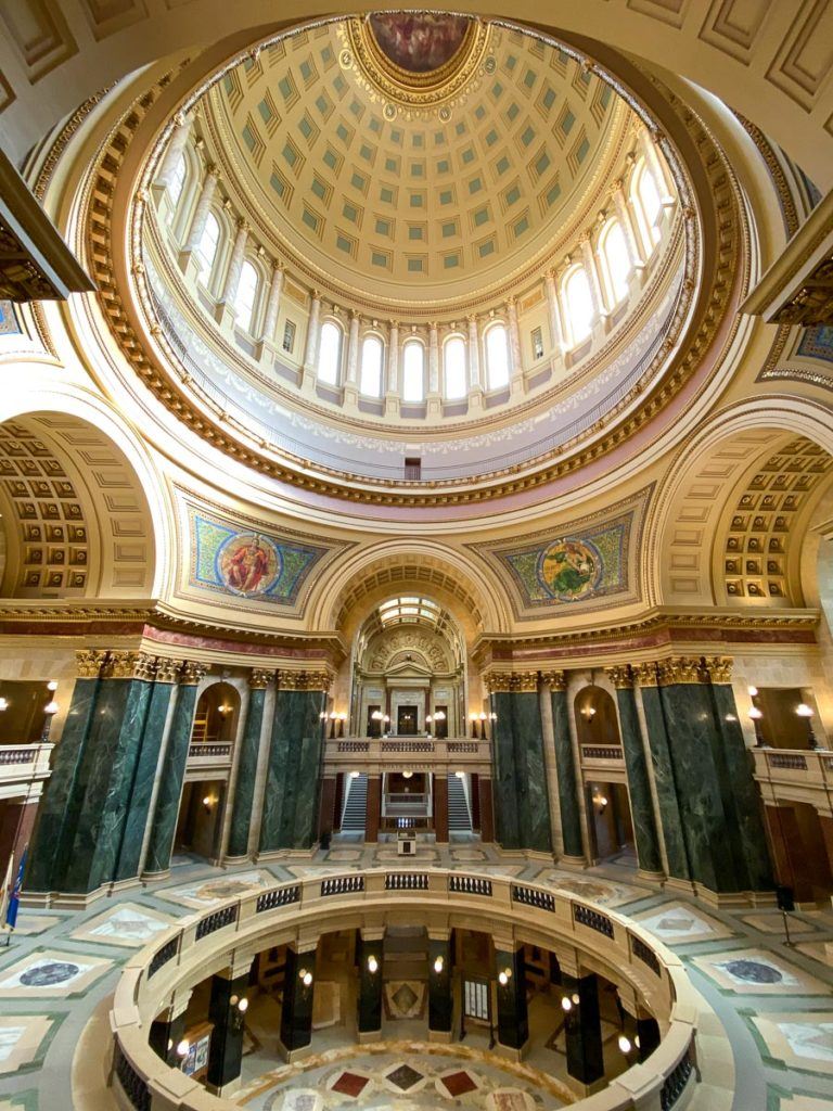 Inside the Wisconsin State Capitol