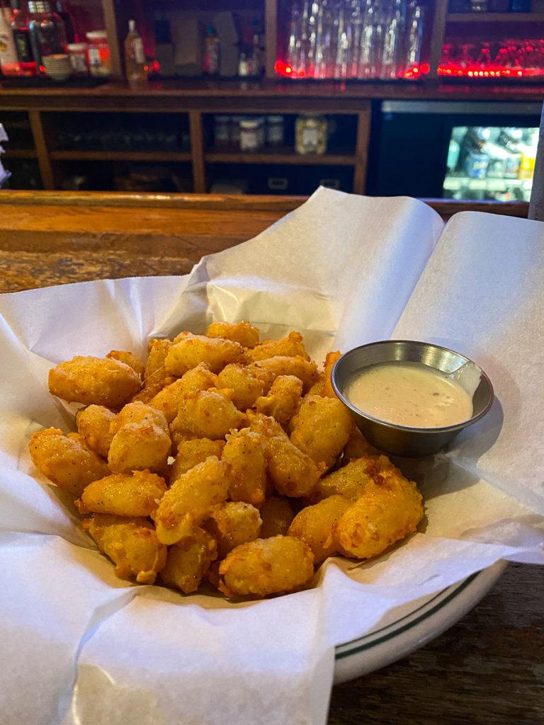 Cheese curds at The Old Fashioned