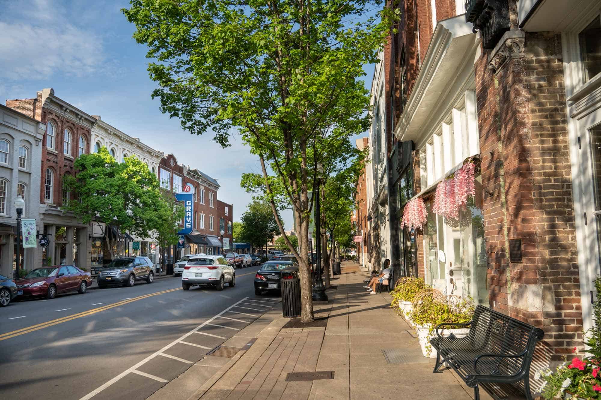 Main Street in Franklin, TN