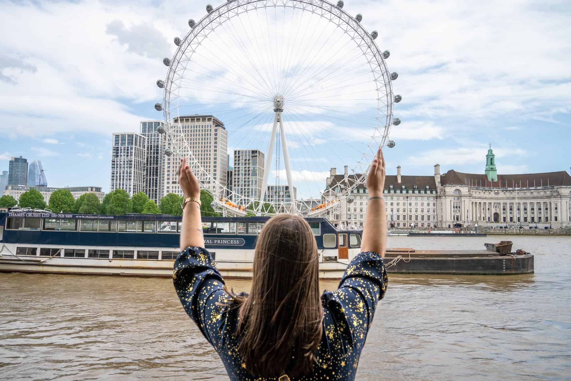 Amanda and London Eye