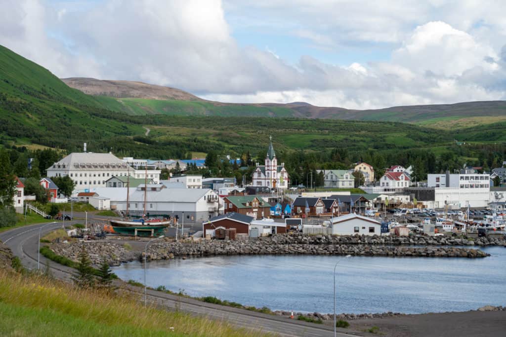 Husavik town