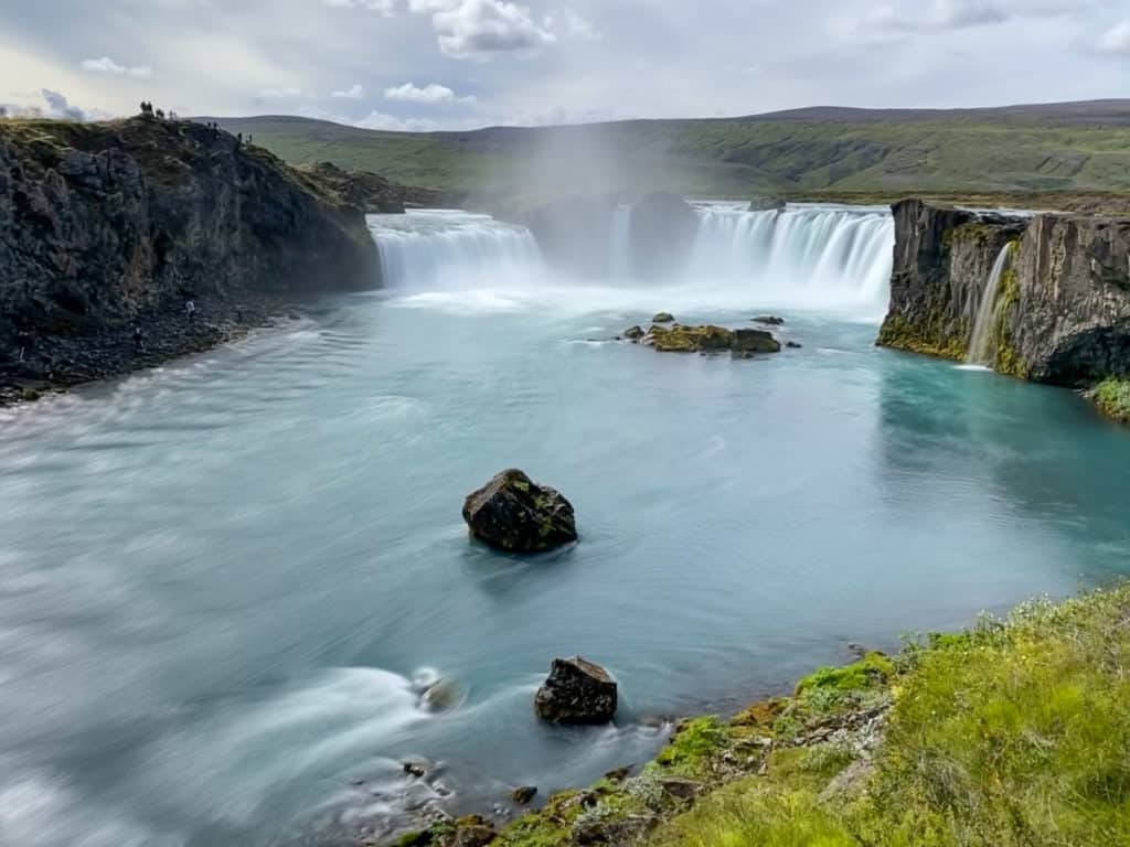 Godafoss waterfall in Iceland