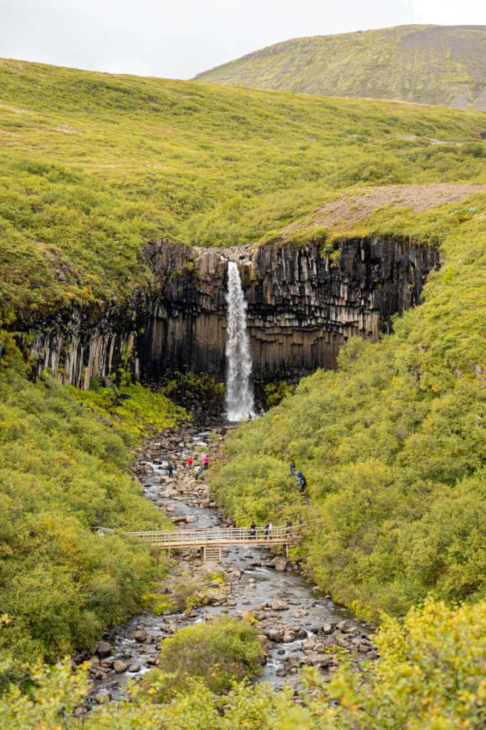 Svartifoss waterfall