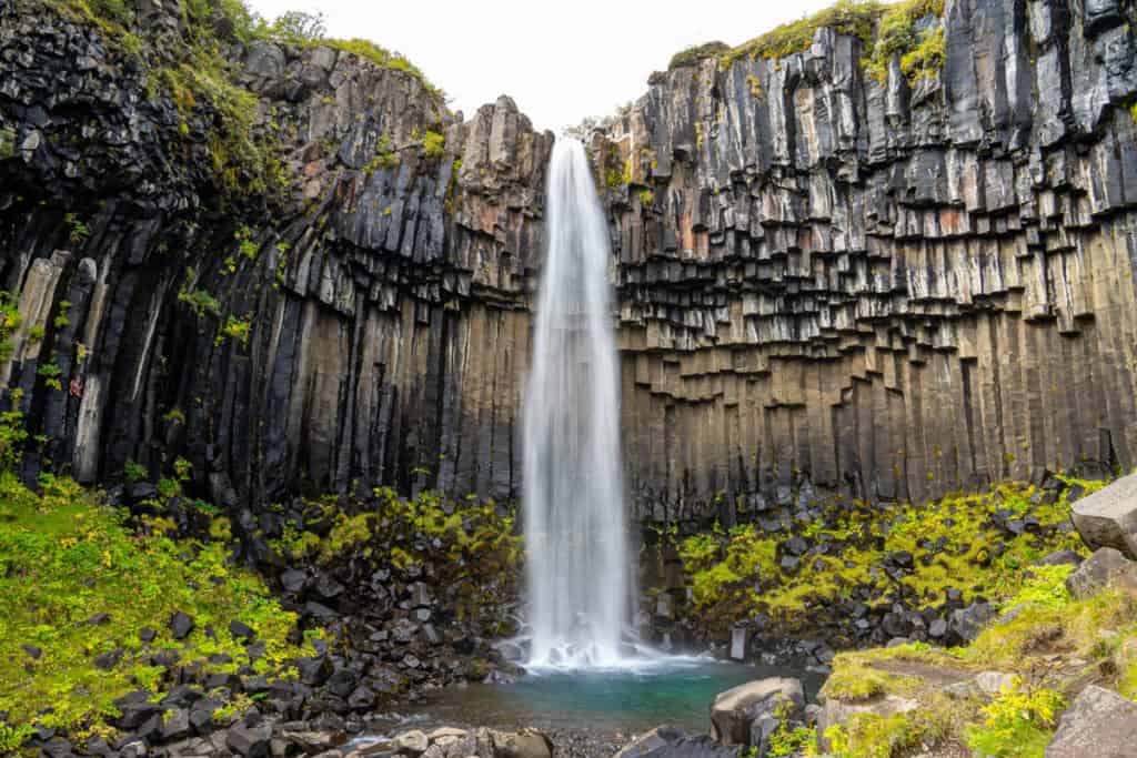 Svartifoss waterfall