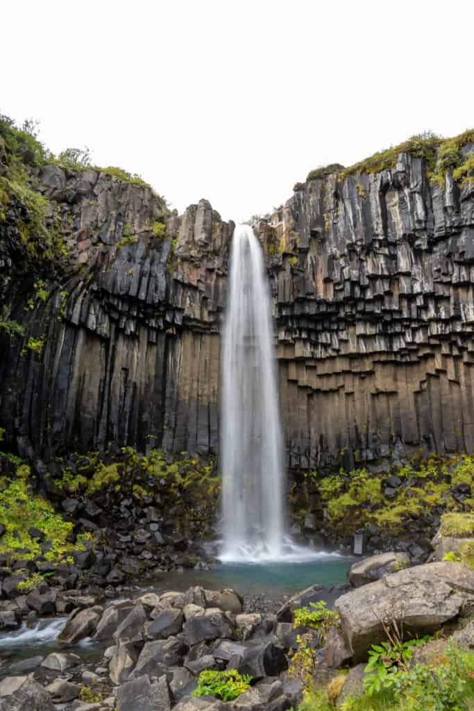 Svartifoss waterfall