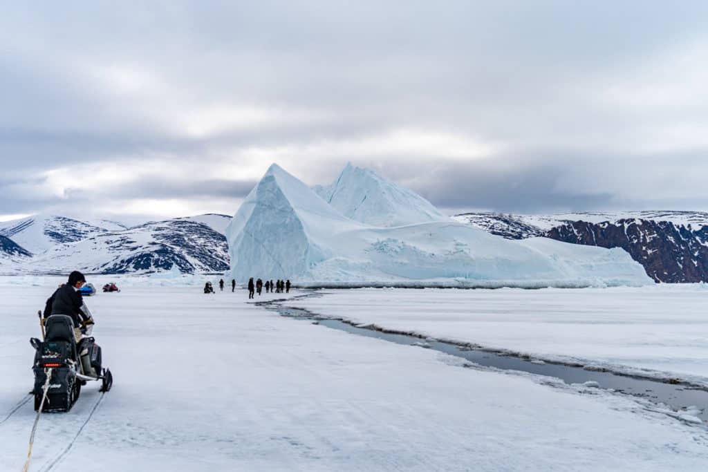 Arctic landscape in Baffin Island