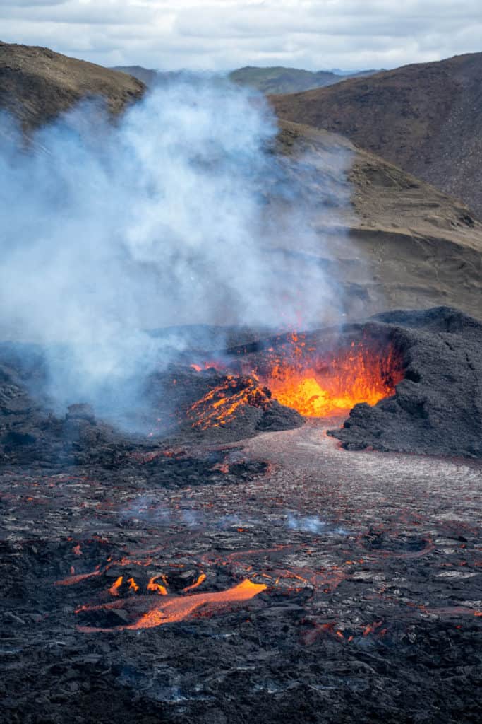 Iceland volcano