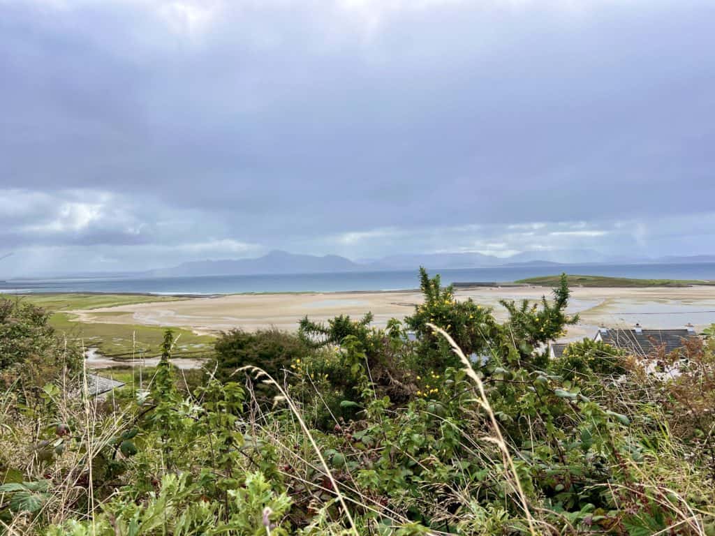 Looking out towards Clew Bay