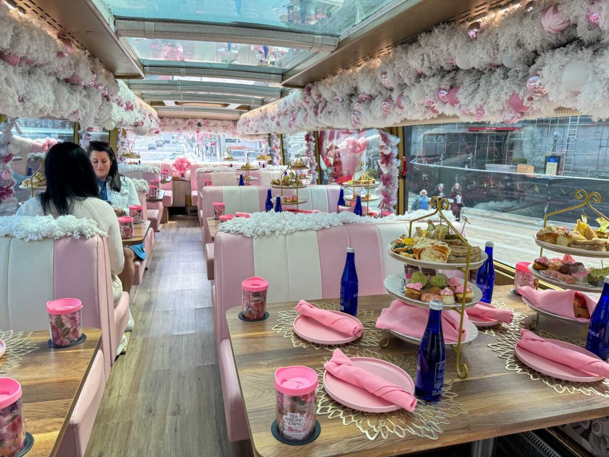 DC afternoon tea bus tour