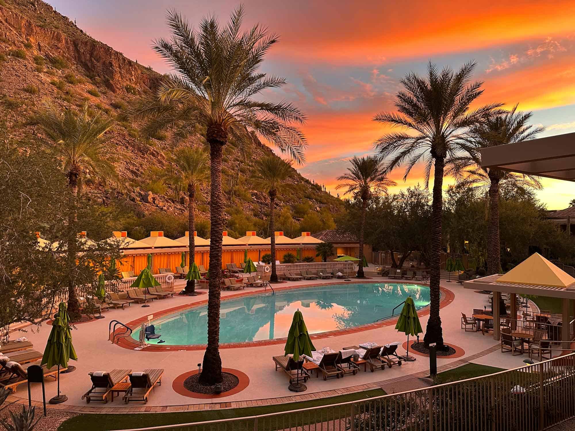 Canyon Suites sunrise