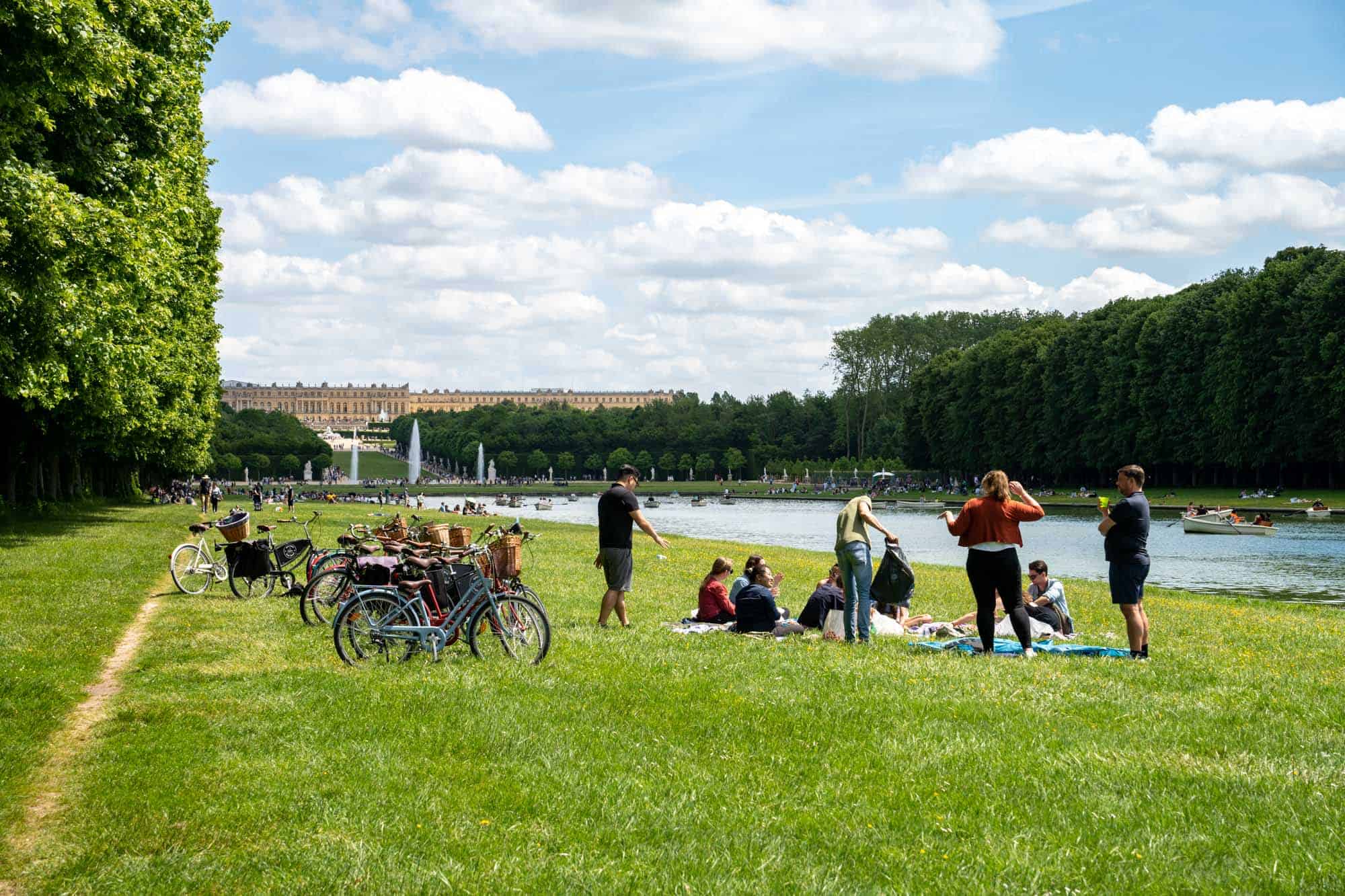 Versailles bike tour from Paris