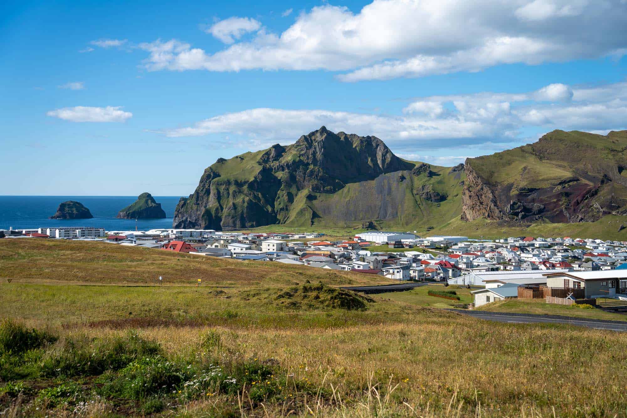 Heimaey Island in the Westman Islands