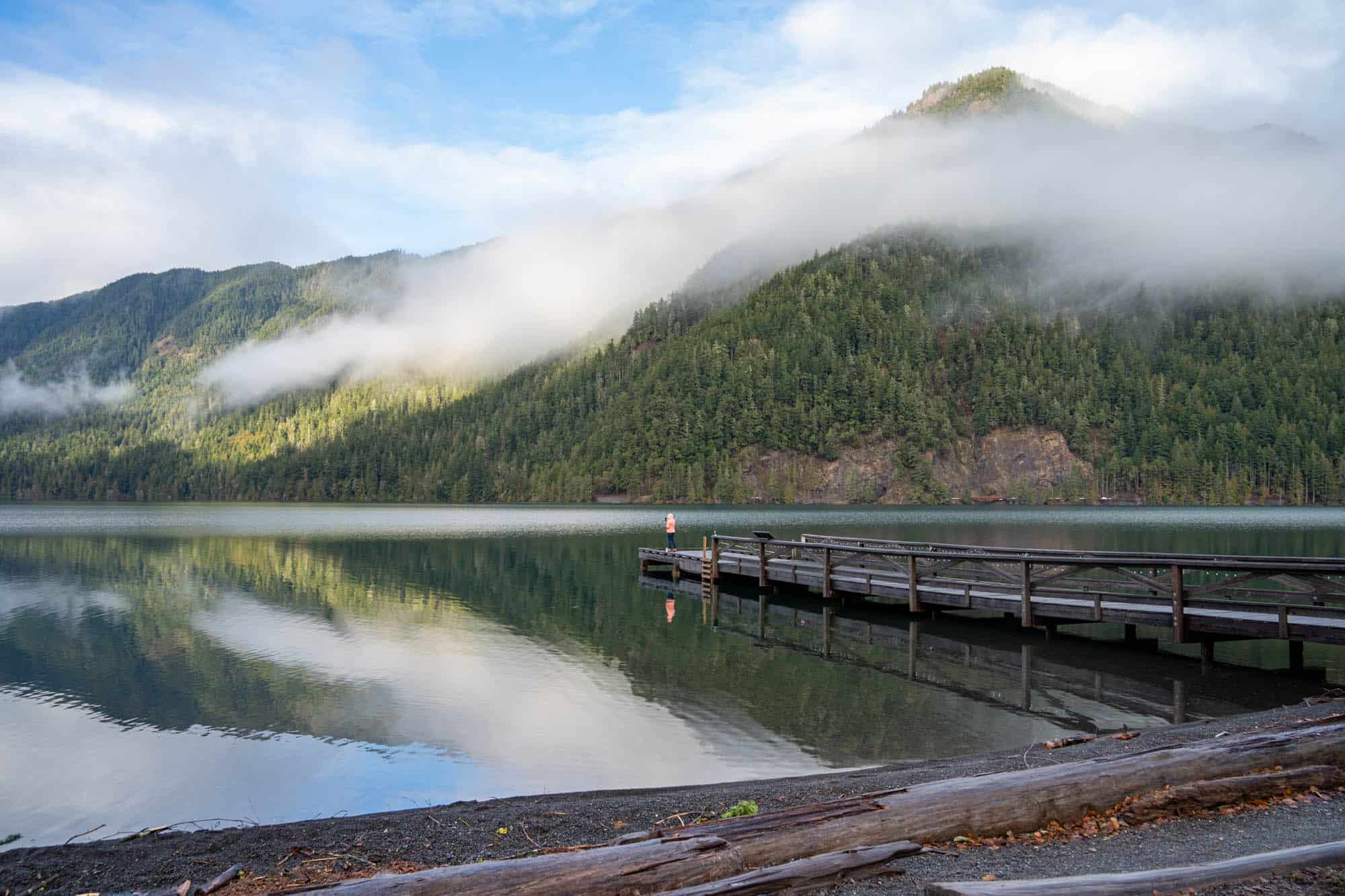 Lake Crescent in Olympic National Park