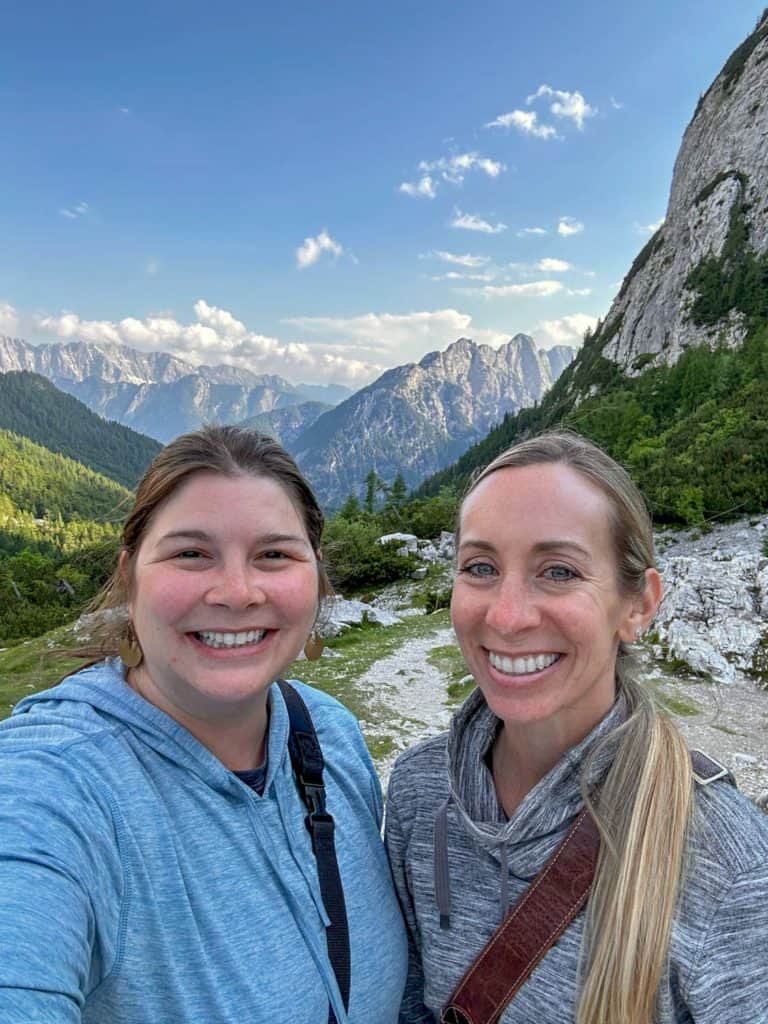 Amanda and Ashley in Slovenia