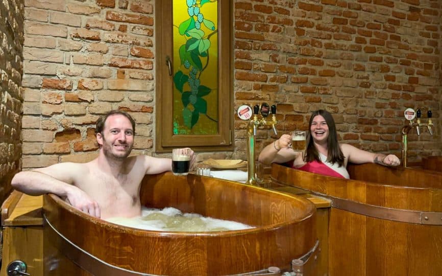 Going to a Beer Spa in Prague: What It’s Really Like (as a Non-Beer Drinker)