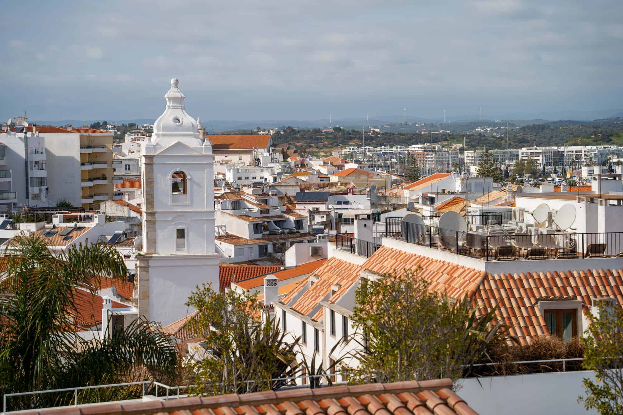 Lagos, Portugal rooftops