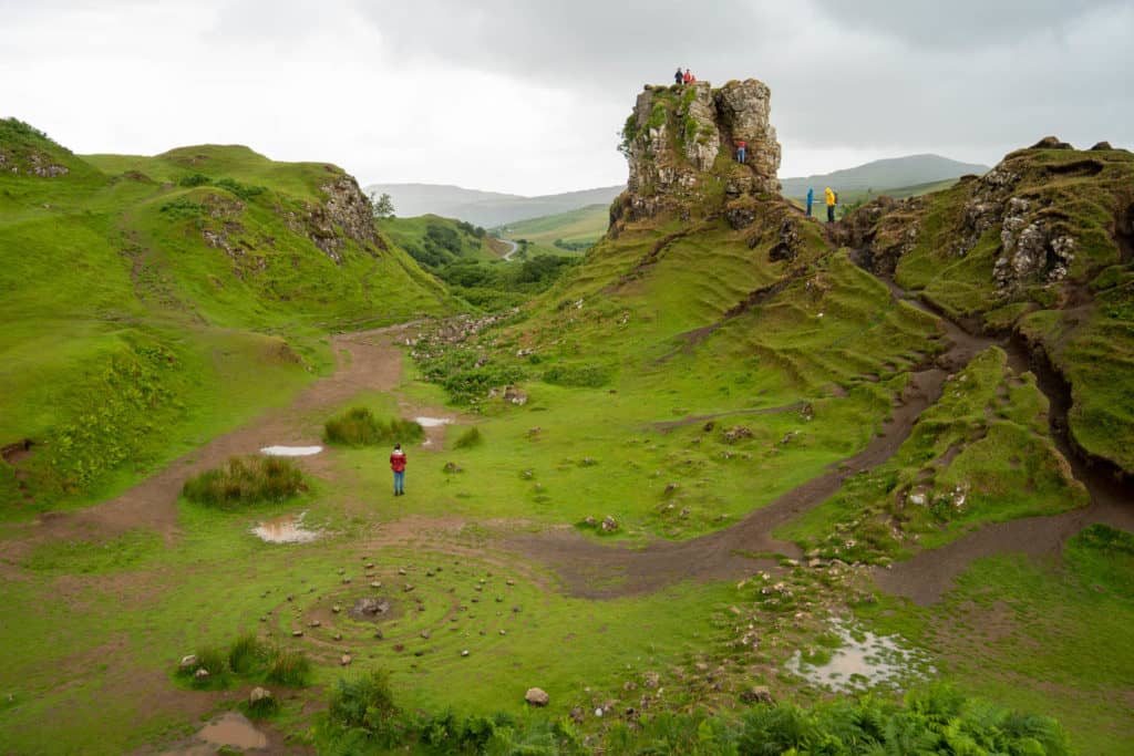 Fairy Glen on the Isle of Skye