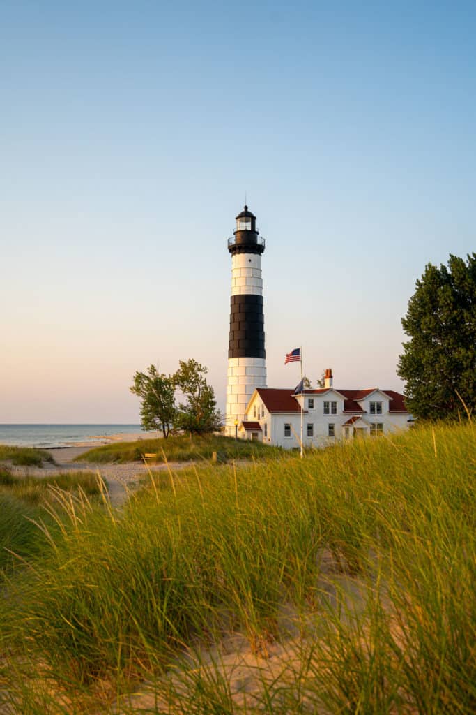 Big Sable Point Lighthouse in Ludington State Park