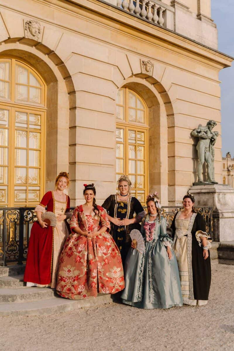 Grand Masked Ball at Versailles group