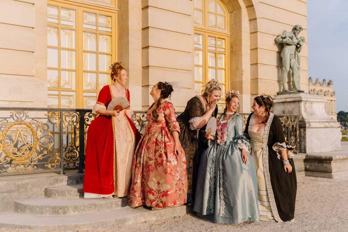 Grand Masked Ball at Versailles group