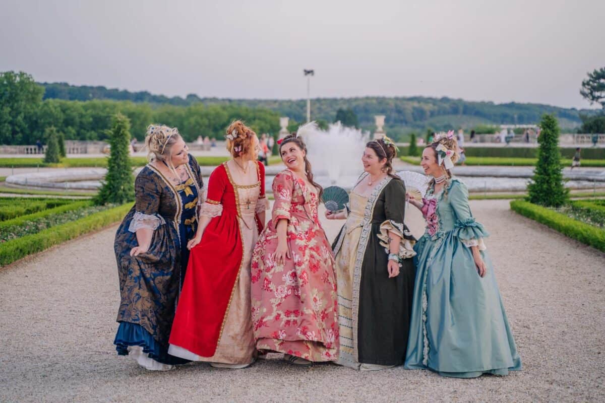 Grand Masked Ball at Versailles group