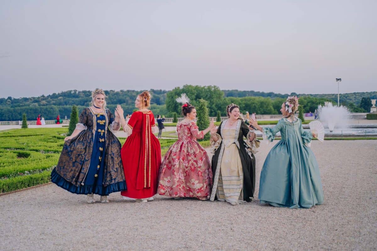 Grand Masked Ball at Versailles group