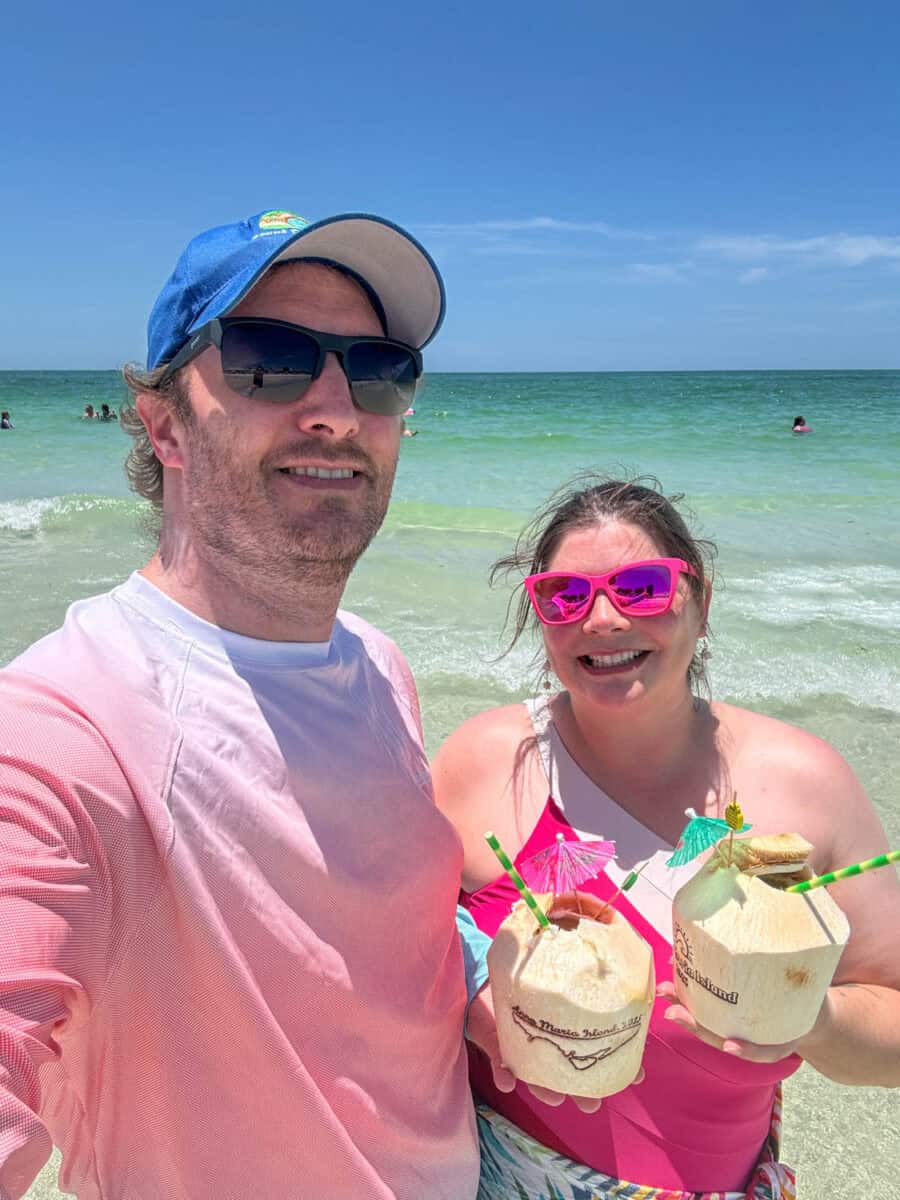 Elliot and Amanda on Anna Maria Island