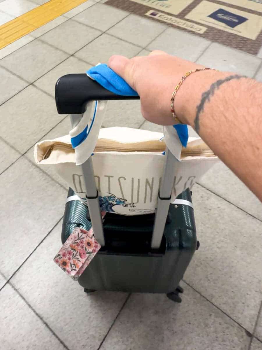 Carry on luggage in Japan